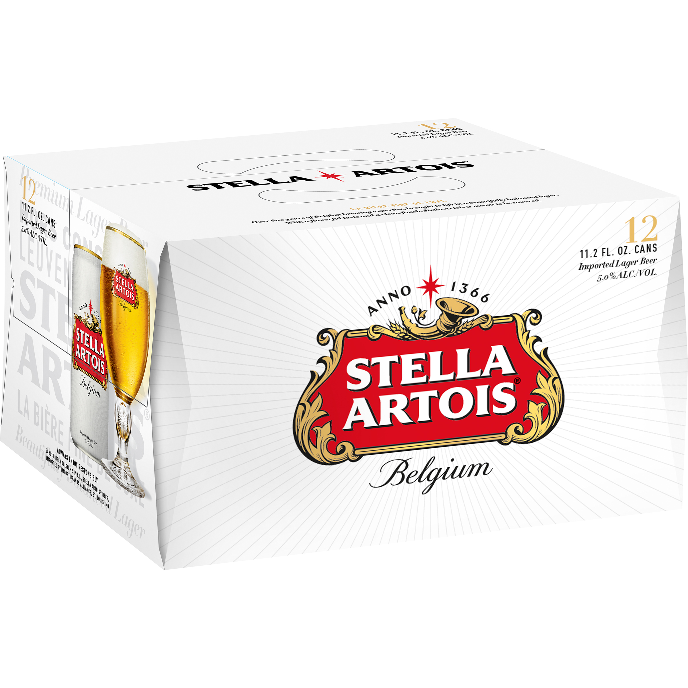images/beer/DOMESTIC, IMPORTED BEER, OTHERS BEERS/Stella Artois Lager 12pk Cans.jpg